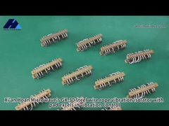 Izolacja wibracji z liny drutowej