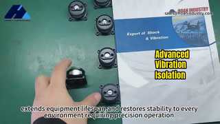 Amortyzator gumowy GZQ-1.2 izolujący drgania