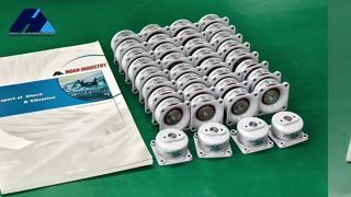 Izolator drgań gumowego amortyzatora JZP