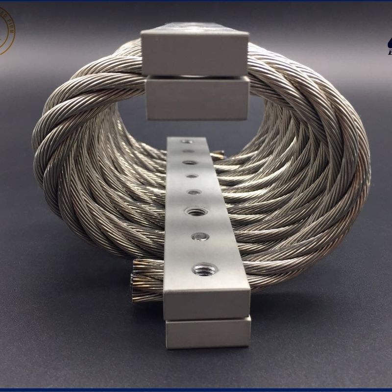 Aluminiowe samochody opancerzone do obrony Wyrzutnia stojak silnika Wstrząs energetyczny izolacja wibracja JGX-1276D-233B Wire Rope Isolator