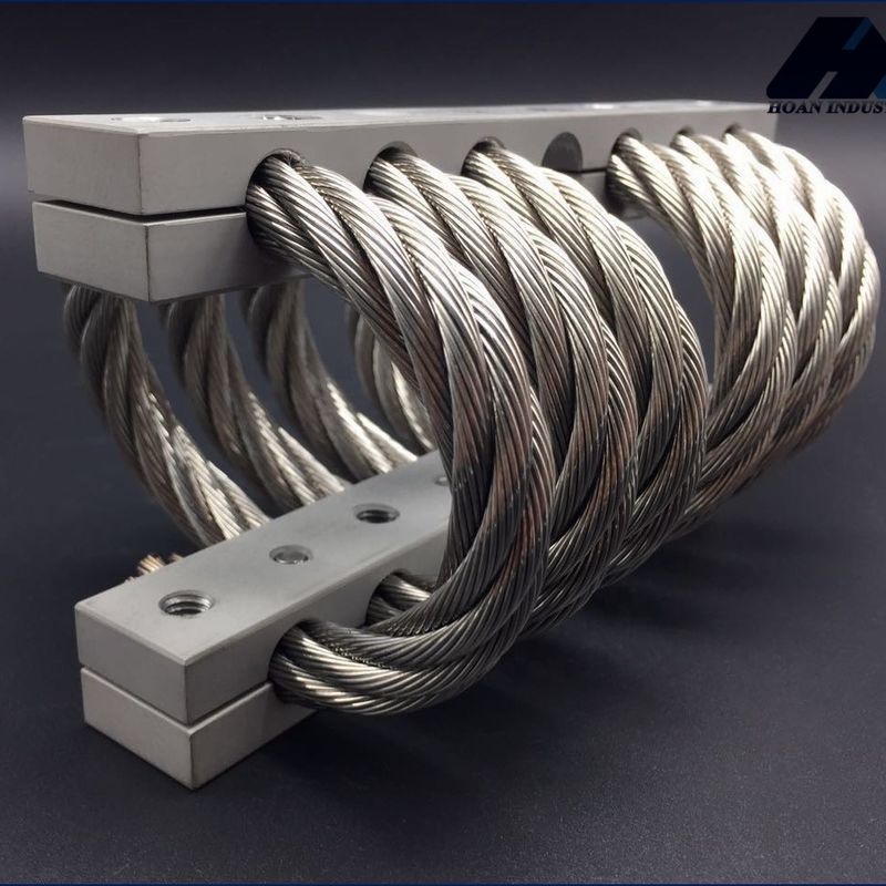 Aluminiowe samochody opancerzone do obrony Wyrzutnia stojak silnika Wstrząs energetyczny izolacja wibracja JGX-1276D-233B Wire Rope Isolator