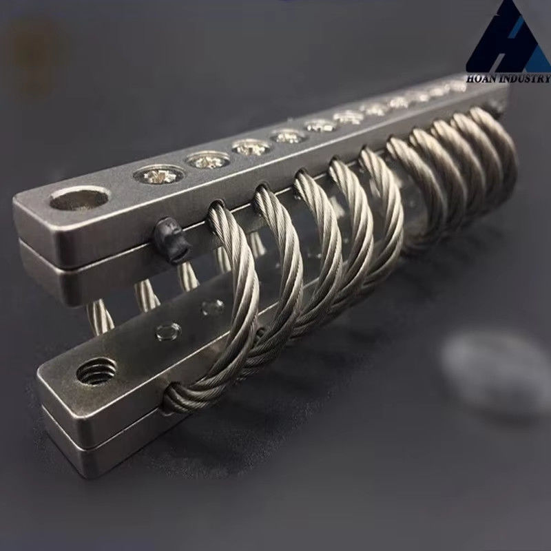 0.2 kg Wyrobowe izolatory wibracji z liny drutowej do stabilnej pracy w powietrzu i na pokładzie statku