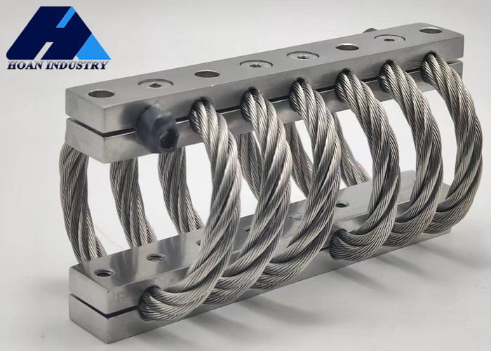 JGX-0956D-80A Izolator drutu drutowego dla instrumentów precyzyjnych 6 pętli 9,5 mm średnica Maksymalne obciążenie statyczne 80 kg
