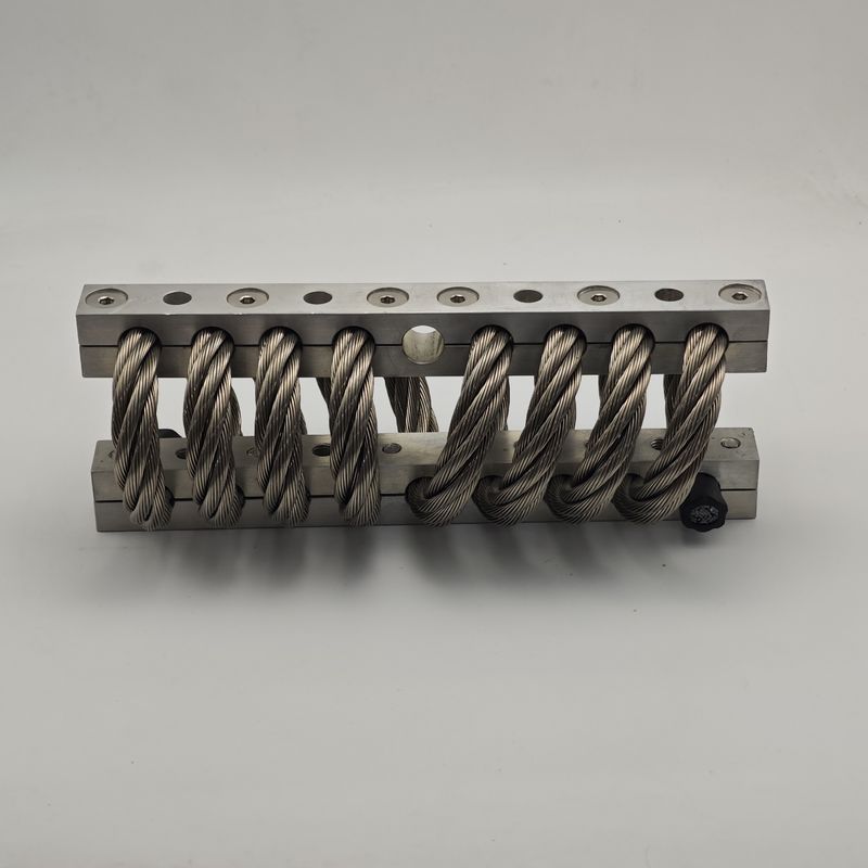 JGX-0956D-80A Izolator drutu drutowego dla instrumentów precyzyjnych 6 pętli 9,5 mm średnica Maksymalne obciążenie statyczne 80 kg