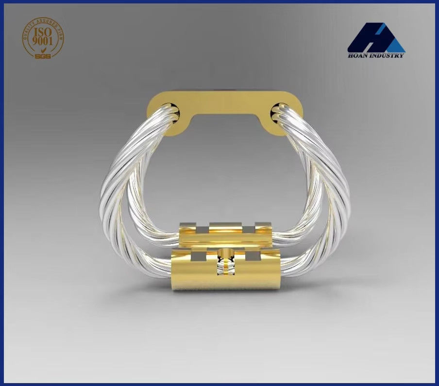 Wyższa stabilność i wytrzymałość z GR6-67D-A Wire Rope Vibration Isolator