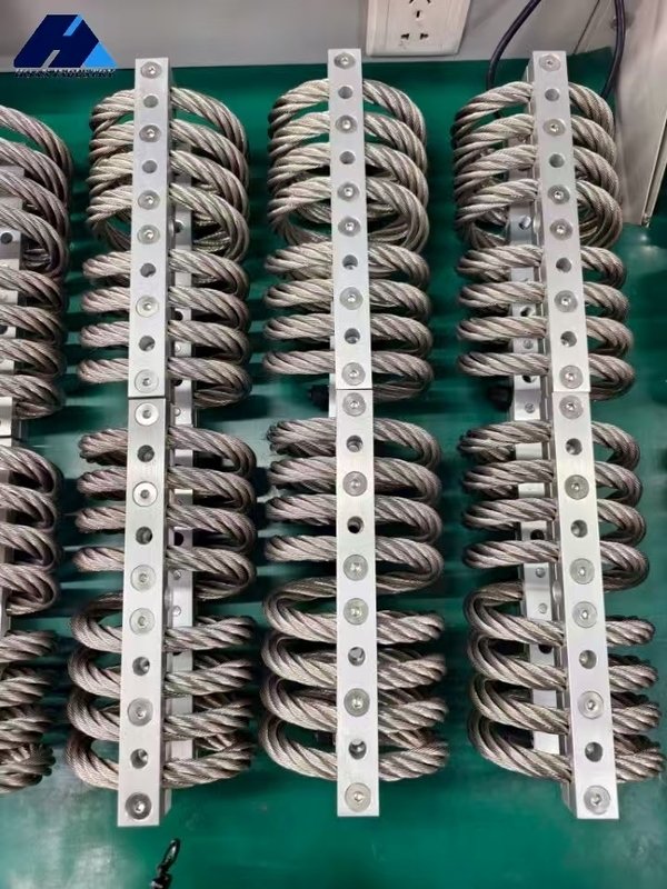 JGX-2228A-665A Izolator wibracyjny podwójna płyta oporowa Mechaniczna struktura dla optymalnego rozkładu obciążenia i absorpcji energii