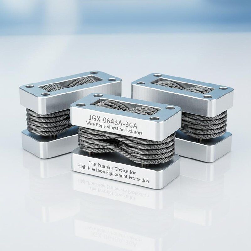 Wibroizolator z liny stalowej ocynkowanej o częstotliwości izolacji od 5 Hz do 100 Hz do ochrony przed wibracjami wielokierunkowymi