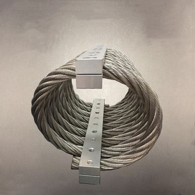 Wyrób samodzielnie izolatory z liny drutowej 3/8 Dia System izolacji hybrydowej