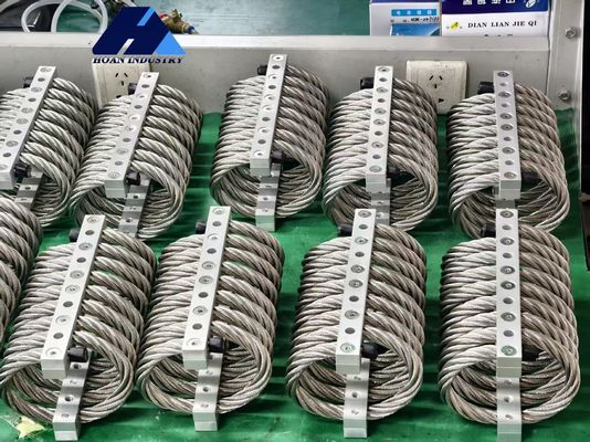 Izolatory wibracji z liny stalowej odporne na korozję i działanie mgły solnej Hoan Microwave JGX-1276A-233A do ekstremalnych warunków